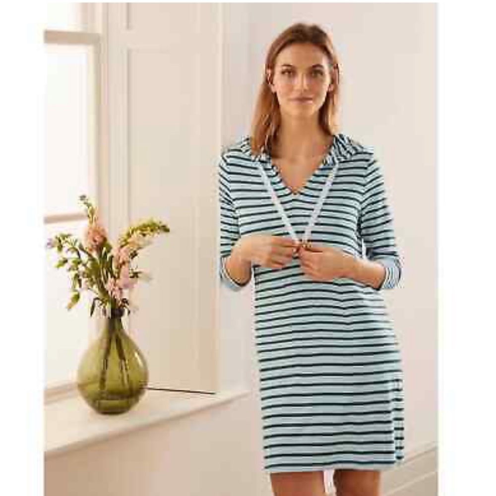 NWOT Boden Imelda Hooded Jersey Tunic size 8